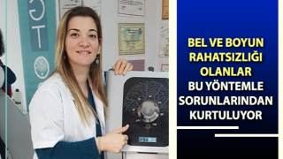 Bu sistem ile hastalar hem ağrılarından kurtuluyor, hem de iş kaybı yaşamıyor