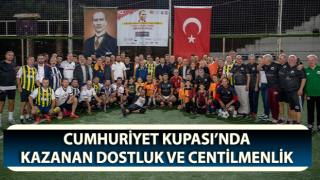 Cumhuriyet Kupası futbol turnuvası düzenlendi