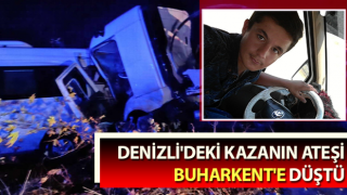 Denizli’de trafik kazası: 1 ölü, 2 yaralı