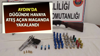 Düğünde ateş ettiği görüntüleri paylaştı, jandarma yakaladı