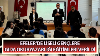 Gençlere gıda okuryazarlığı eğitimleri verildi