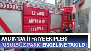 İtfaiye, ‘usulsüz park’ engeline takıldı