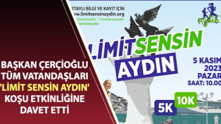 Kuşadası’nda ‘Limit Sensin Aydın’ koşu etkinliği düzenlenecek