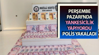 Perşembe Pazarı'nda yankesicilik yapan şahıs yakaladı