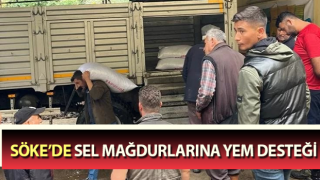 Sel mağdurlarına yem desteği