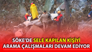 Sele kapılan kişiyi arama çalışmaları devam ediyor