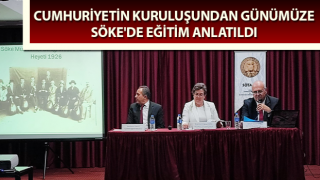 Söke'de eğitim konulu konferans gerçekleştirildi