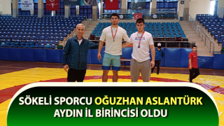 Sökeli güreşçi, Aydın İl birincisi oldu