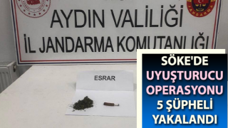 Üzerinde uyuşturucu ile yakalandılar: 5 gözaltı