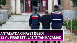 Antalya'da aranan şahıs Aydın'da yakalandı