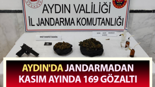 Aydın'da 169 şüpheli yakalandı