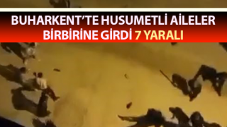 Aydın’da husumetli aileler birbirine girdi