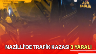 Aydın’da trafik kazası: 3 yaralı