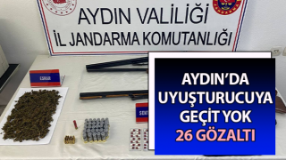 Aydın’da uyuşturucu operasyonu