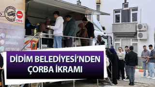 Didim Belediyesi’nden çorba ikramı