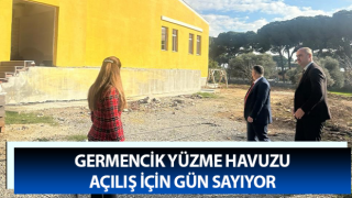 Germencik yüzme havuzu açılış için gün sayıyor