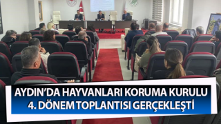 Hayvanları Koruma Kurulu 4. dönem toplantısı gerçekleşti