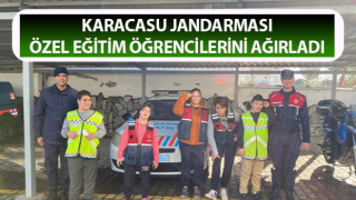 Jandarma ekipleri özel eğitim öğrencilerini ağırladı