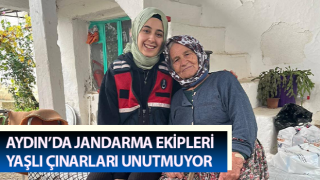 Jandarma yaşlı çınarları unutmuyor