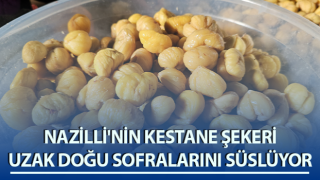 Kestane şekeri, Uzak Doğu sofralarını süslüyor