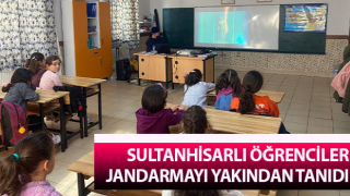 Öğrenciler jandarmayı yakından tanıdı