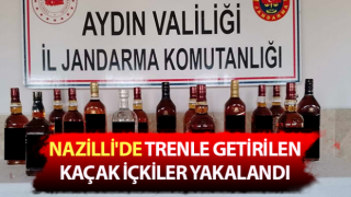 Tren ile getirdiği içkileri satmak isteyen kişi yakalandı