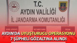 Aydın jandarması uyuşturucuya geçit vermiyor