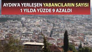 Aydın’a yerleşen yabancıların sayısı 1 yılda yüzde 9 azaldı