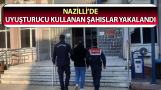 Aydın’da uyuşturucu kullanan şahıslar yakalandı