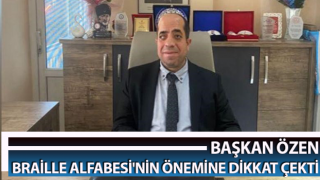 Başkan Özen, “Görme engelli vatandaşlar eşitsizliğe maruz kalabiliyor”