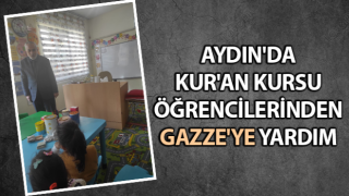 Bozdoğanlı miniklerden Gazze'ye yardım eli