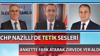 CHP Nazilli’de Tetik sesleri