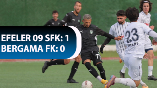 Efeler 09 SFK: 1 - Bergama FK: 0