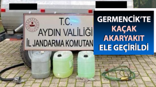 Germencik’te kaçak akaryakıt ele geçirildi