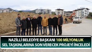 Nazilli'deki 100 milyonluk projede 2. etap çalışmaları başladı