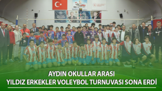 Okullar Arası Yıldız Erkekler Voleybol Turnuvası sona erdi