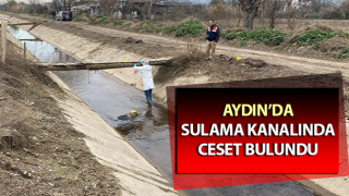 Sulama kanalında ceset bulundu