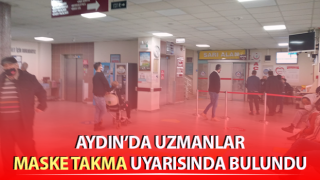 Uzmanlar maske takma uyarısında bulundu