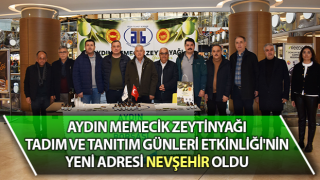 Aydın Memecik Zeytinyağı, Nevşehir’de yoğun ilgi gördü