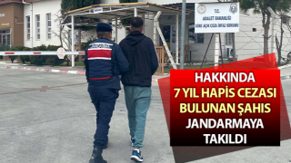 Aydın’da 7 yıl hapis cezası bulunan şahıs yakalandı