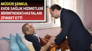 Aydın'da evde sağlık hizmeti alan vatandaşlar yalnız bırakılmıyor