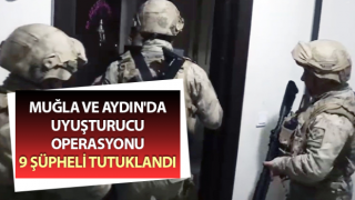 Aydın’da uyuşturucu operasyonu