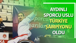 Berkay Uslu Türkiye şampiyonu oldu