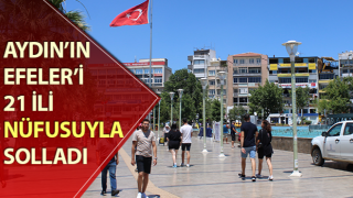 Efeler İlçesi Türkiye'nin 21 ilini geride bıraktı