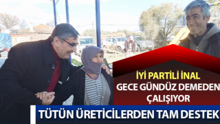 Tütün üreticilerden tam destek