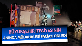 Aydın’da itfaiye ekiplerinin anında müdahalesi faciayı önledi