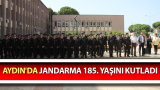 Aydın'da jandarma 185. yaşını kutladı