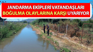 Aydın’da jandarma ekipleri vatandaşları uyarıyor