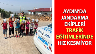 Jandarma trafik eğitimlerinde hız kesmiyor