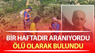 Nazilli’de kayıp yaşlı adam ölü olarak bulundu